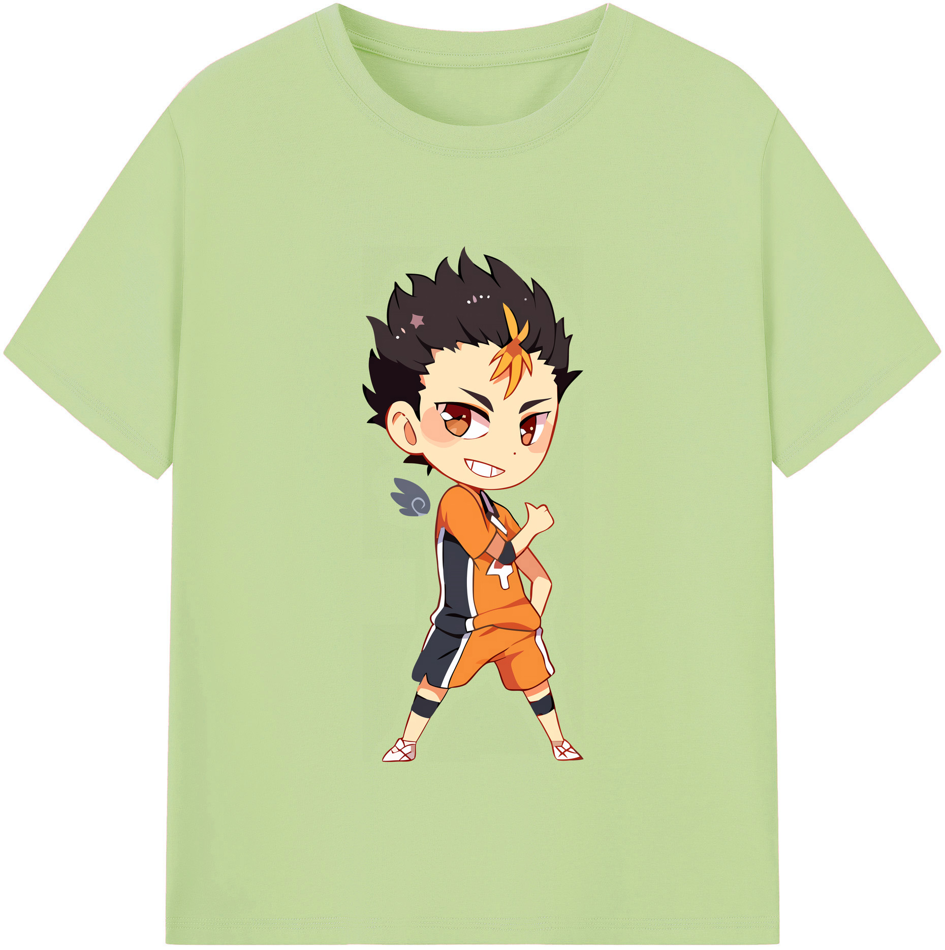 （画像用） ハイキュー!! Haikyu!! 綿100％半袖Tシャツ（フロントプリント）